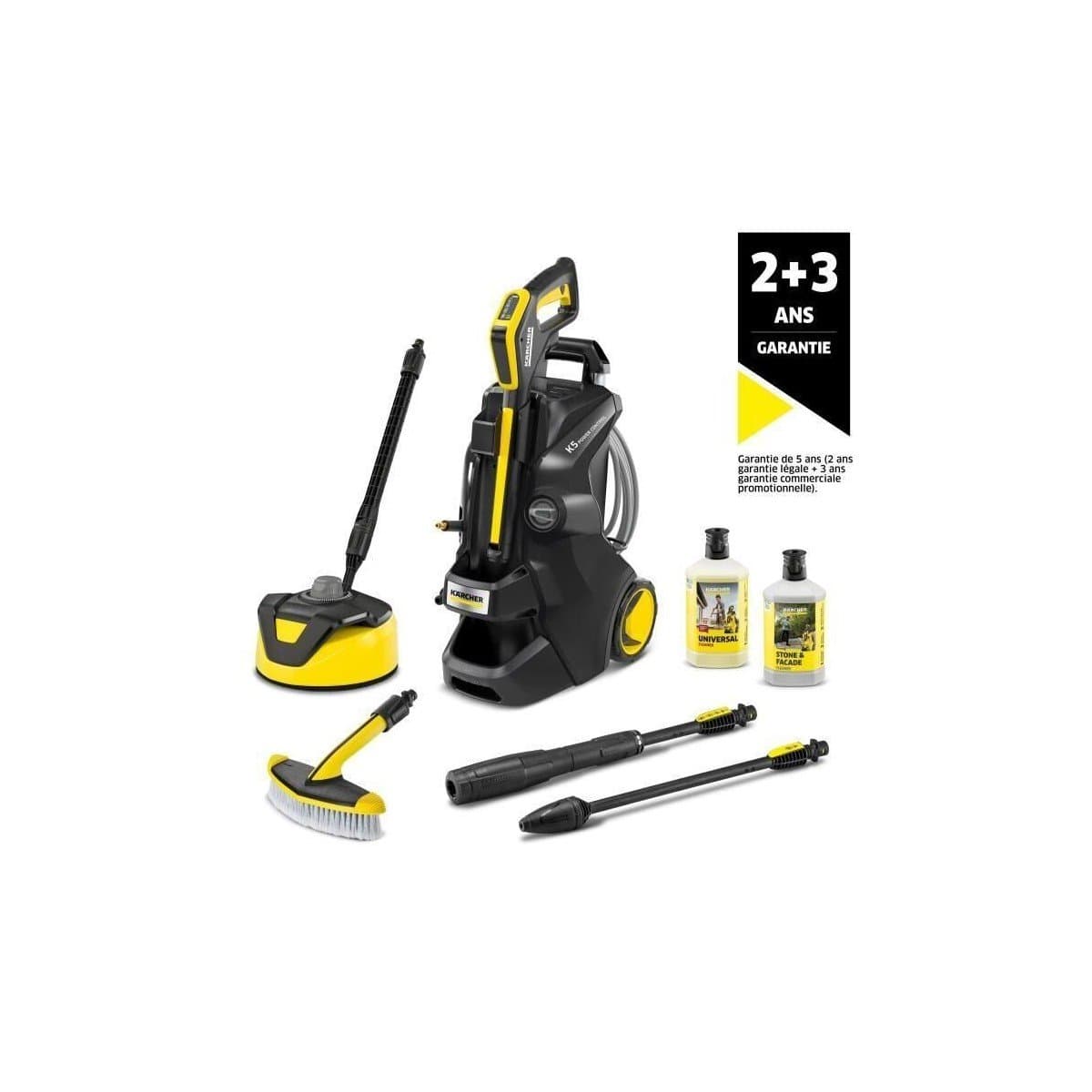 Nettoyeur haute pression Kärcher K5 Power Control Flex Home & Brush — 145 bar, 2 100 W, 500 L/h, 2 brosses