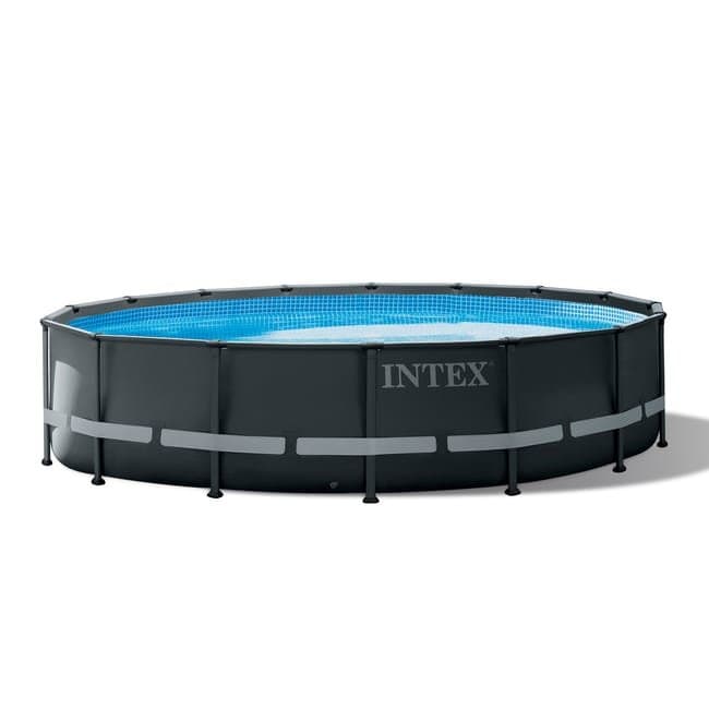 Piscine tubulaire Intex Ultra XTR ronde diamètre 4,88 m, hauteur 1,22 m