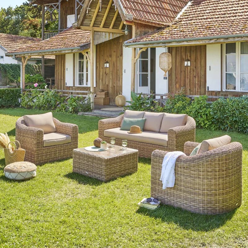 Salon de jardin Bali, 5 places
