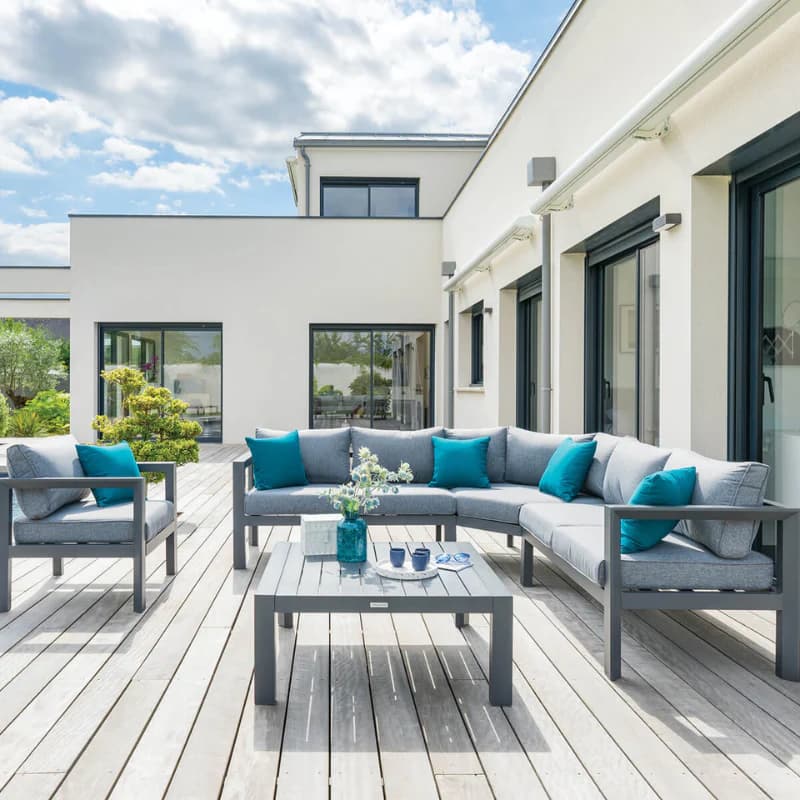 Salon de jardin Eva, 6 places
