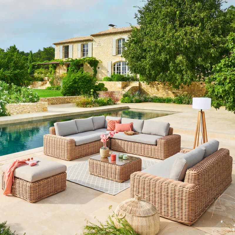 Salon de jardin Savana, 9 places